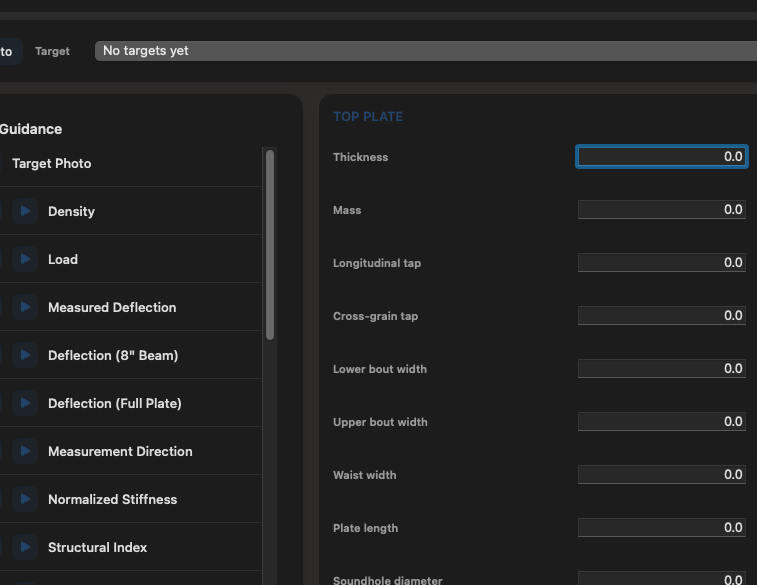 LuthiCore workflow interface two