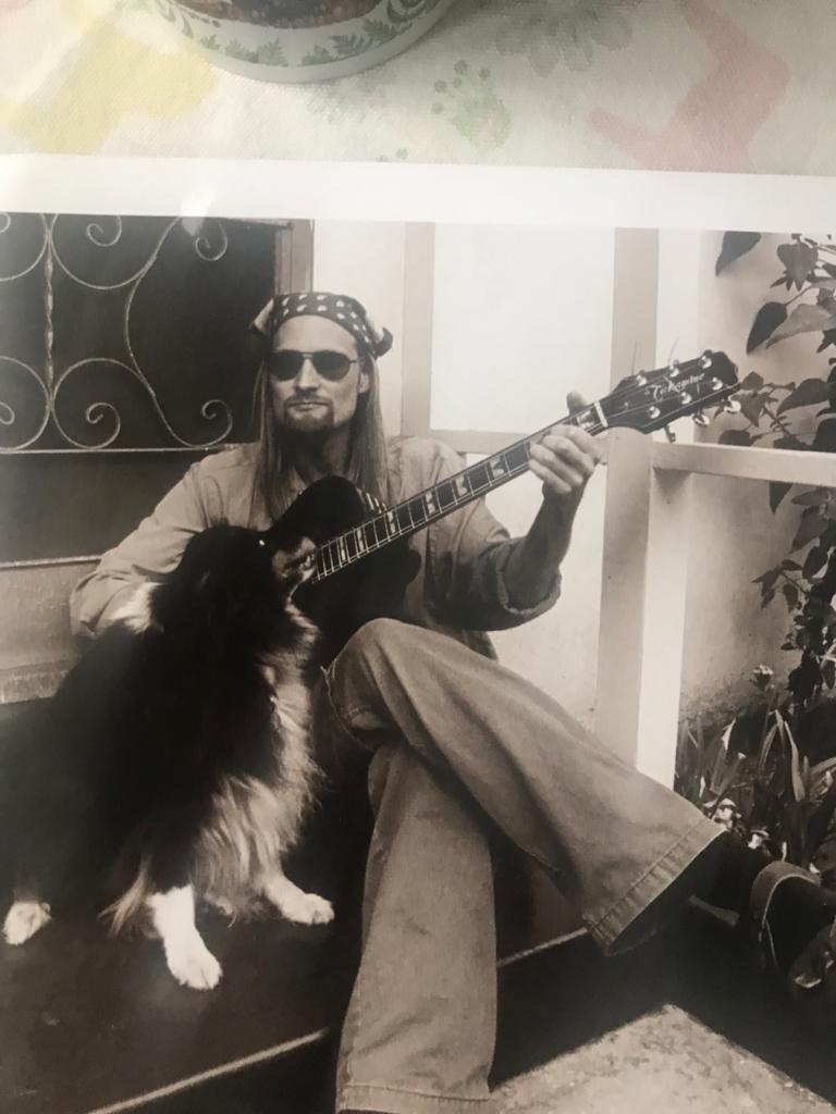 Lars G. Stahl during a California period of his creative journey