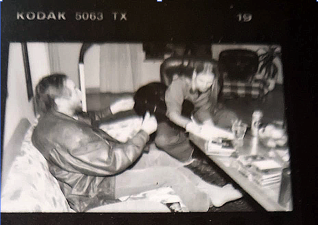 Lars G. Stahl with Bob Johnston