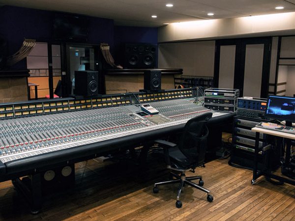 Professional studio environment