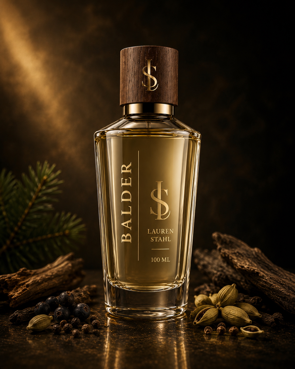 Balder fragrance bottle